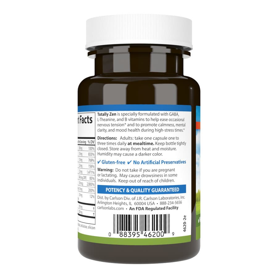 Carlson Labs Полный Зен, 60 капсул