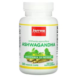 Jarrow Formulas, ашваганда, 120 вегетарианских капсул