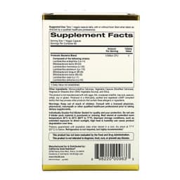 California Gold Nutrition, LactoBif, пробиотики, 5 млрд КОЕ, 60 растительных капсул