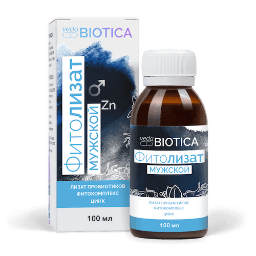 VedaBiotica - Фитолизат Мужской 100 мл
