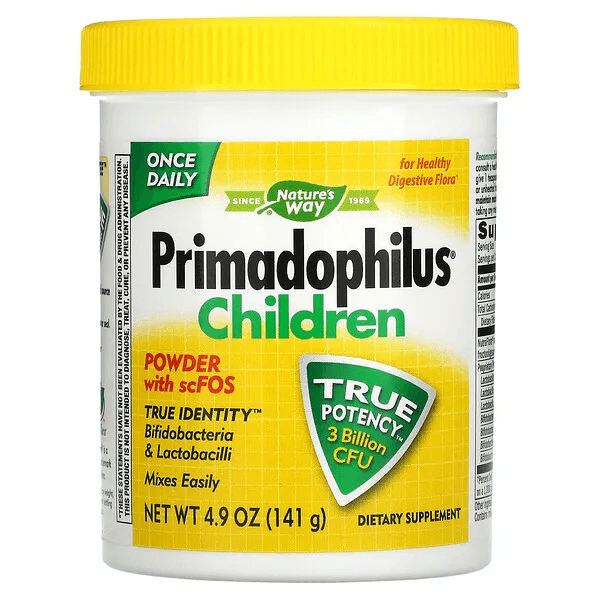 Nature's Way, Primadophilus, для детей, 3 млрд КОЕ, 141 г