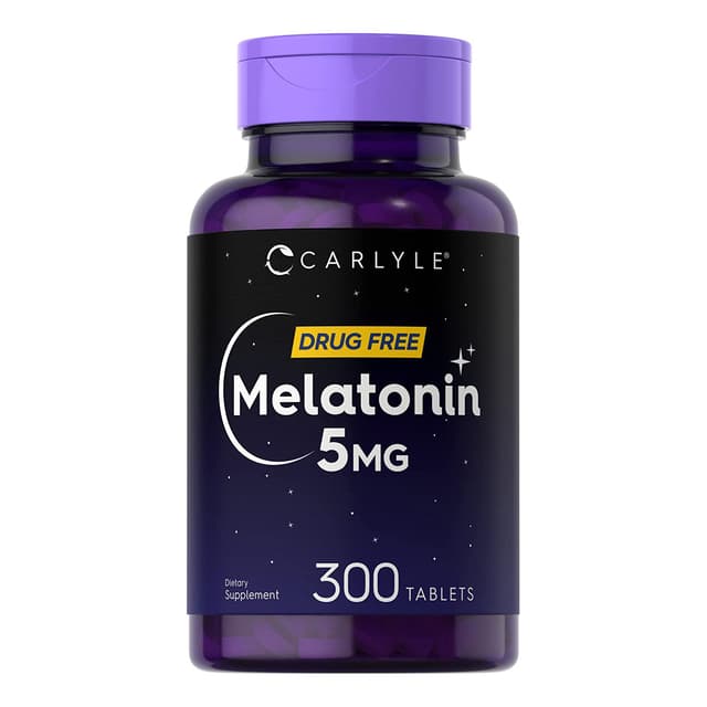 Carlyle Мелатонин для сна 5 мг, быстрорастворимые 300 таблеток