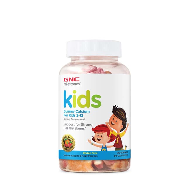 GNC milestones Kids Gummy Calcium - 120 жевательных конфет