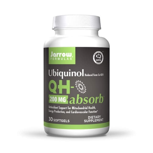 Jarrow Formulas, Убихинол, QH-Absorb, 200 мг, 30 мягких таблеток