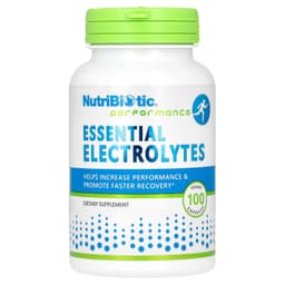 NutriBiotic, Performance, незаменимые электролиты, 100 веганских капсул