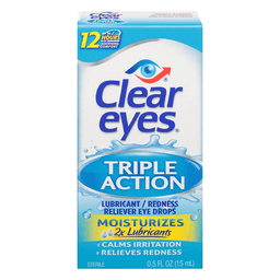 Глазные капли Clear Eyes тройного действия 15 мл