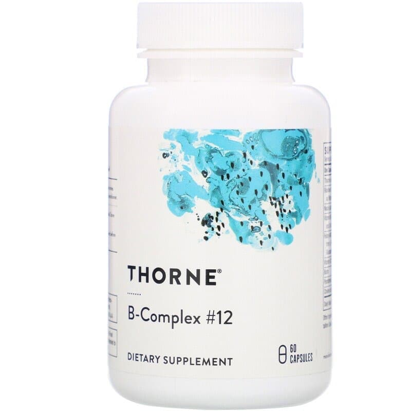 Thorne Research, B-Complex # 12, 60 капсул