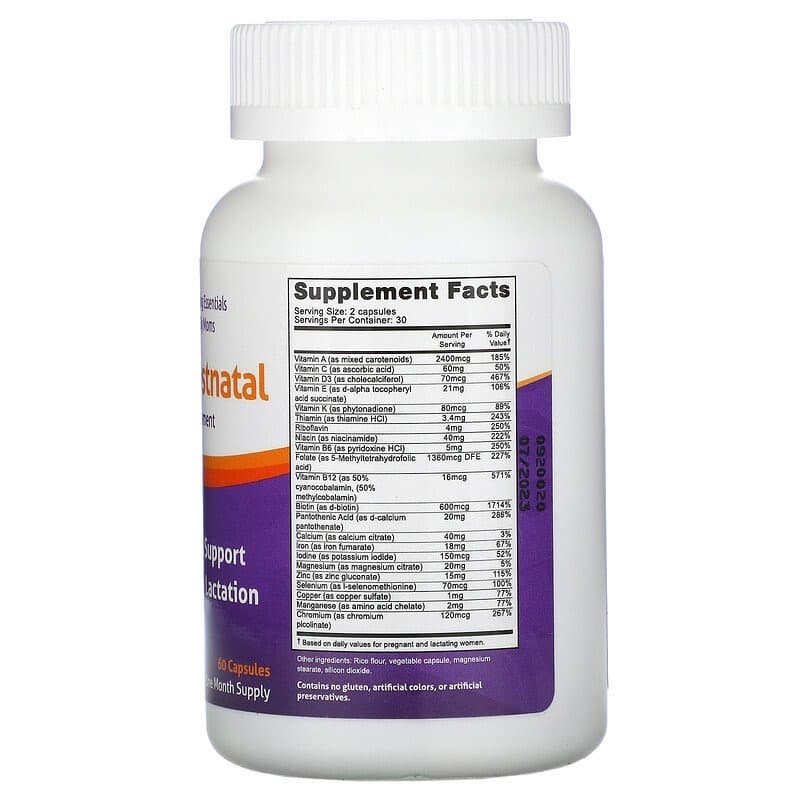 Fairhaven Health, Milkies, мультивитамины для кормящих женщин, 60 капсул