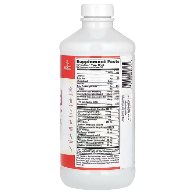 Buried Treasure, Addet attention , жидкая добавка для усиления концентрации внимания, 496 ml для детей и взрослых