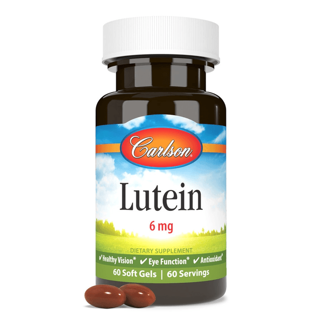 Carlson Labs Лютеин 6 мг, 60 мягких капсул