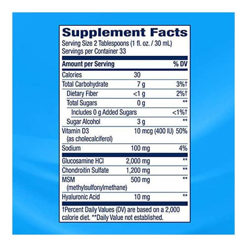 Nature's Way Extra Strength Подвижность суставов Глюкозамин Натуральный ягодный вкус 1000 мл