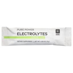 Dr. Mercola, Pure Power, электролиты, со вкусом лимона и лайма, 30 пакетиков по 8 г