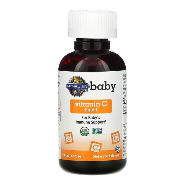 Garden of Life, Baby, Vitamin C жидкий для детей ( 56 ml)
