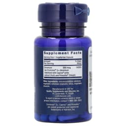 Life Extension, оптимизированный хром с Crominex 3+, 500 мкг, 60 капсул