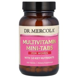 Dr. Mercola, Мультивитаминные мини-таблетки, для женщин, 300 таблеток