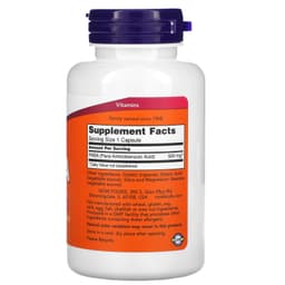 NOW Foods, PABA (ПАБК), 500 мг, 100 капсул