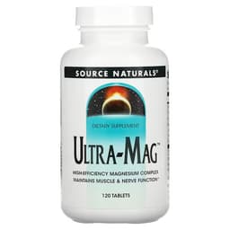Source Naturals, Ultra-Mag, Ультра Магний 120 таблеток