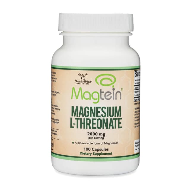 Double Wood - Magnesium L-Threonate Magtein (L-треонат магния) 120 капсул