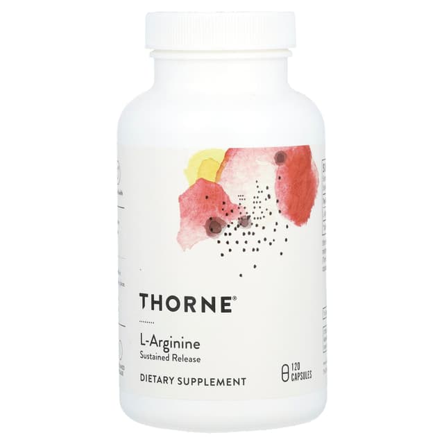 Thorne L-Arginine , Аргинин 1000 мг 120 капсул