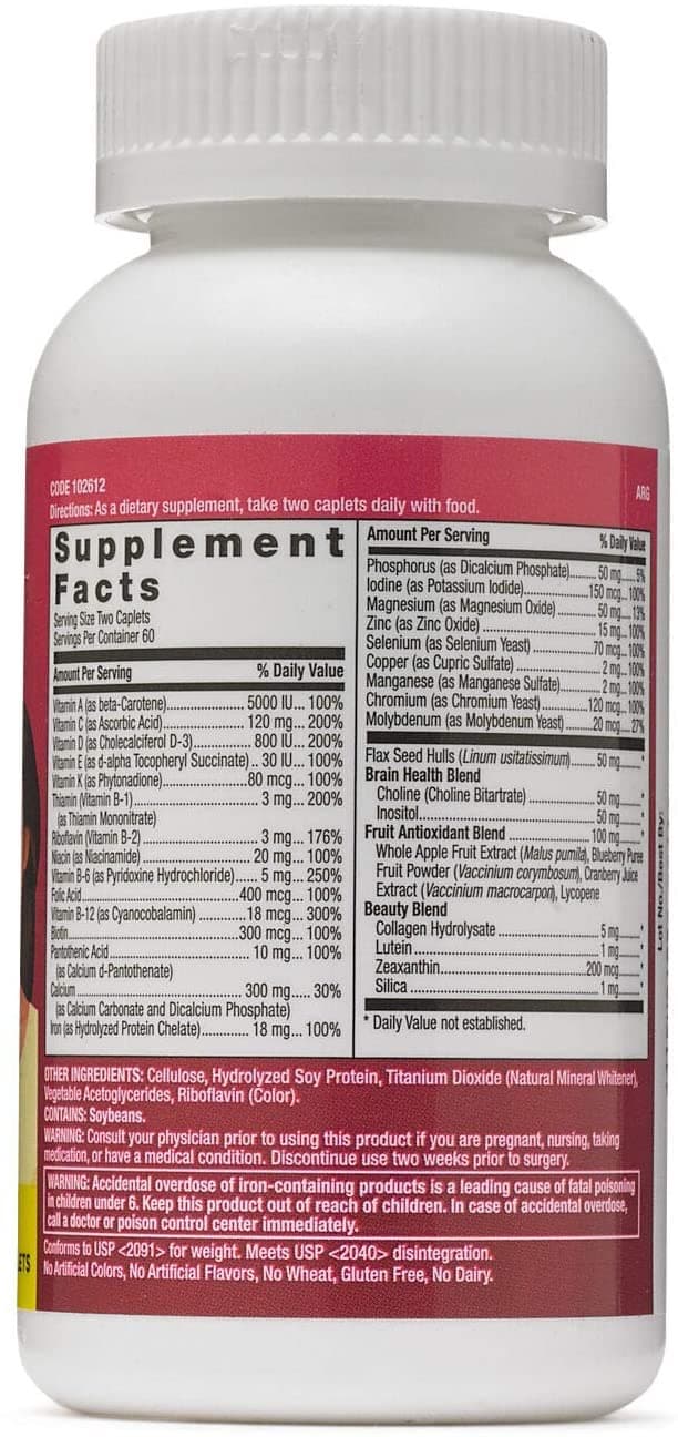 GNC Teen Multivitamin For Girls ,мульти для подростков 120 шт