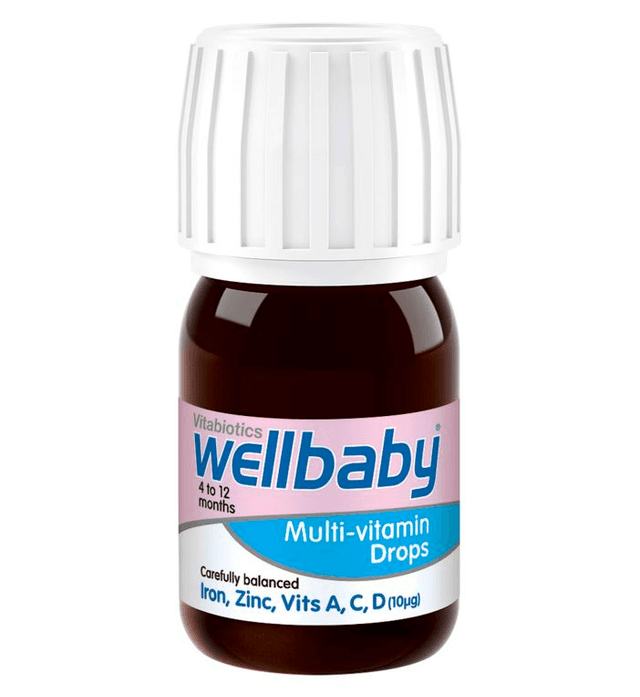 Vitabiotics Wellbaby Мультивитаминные капли для младенцев30мл