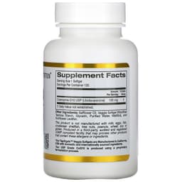 California Gold Nutrition, коэнзим Q10, 100 мг, 120 растительных капсул