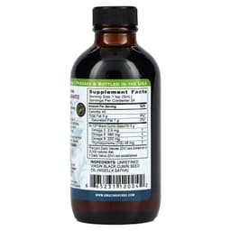Amazing Herbs, Black Seed, на 100% чистое масло холодного отжима из семян черного тмина, 120 мл