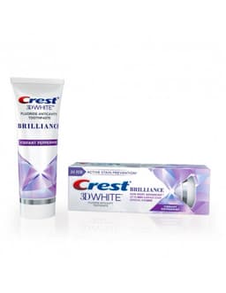 CREST 3D WHITE BRILLIANCE VIBRANT PEPPERMINT NEW 2021 - ОТБЕЛИВАЮЩАЯ ЗУБНАЯ ПАСТА