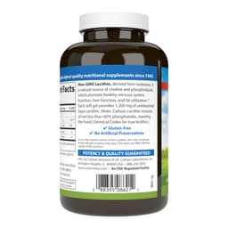 Carlson Labs, Лецитин 1200 мг, 100 мягких капсул