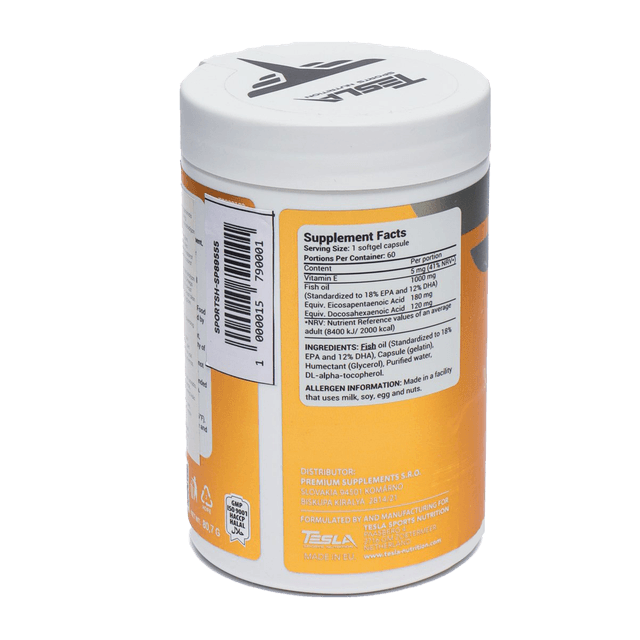 Tesla Sports Nutrition - Omega3 1000 мг 60 ШТ