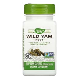 Nature's Way, Корень дикого ямса, 850 мг,(wild yam)дикий ямс 100 веганских капсул