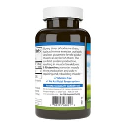 Carlson Labs L-глутамин 750 мг, 90 капсул