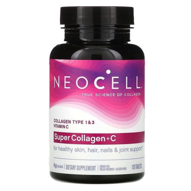 Neocell, Super Collagen + C, 120 таблеток