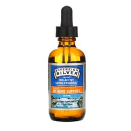 Sovereign Silver, Bio-Active Silver Hydrosol с капельным дозатором, ежедневная и иммунная поддержка, 10 ч/млн, 59 мл