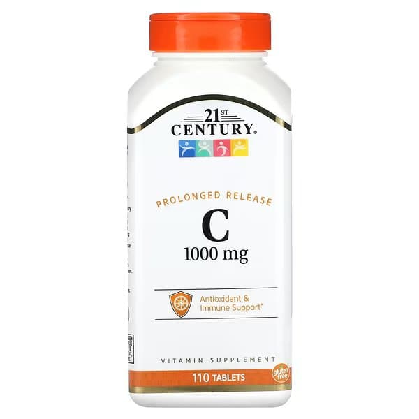 21st Century, С-1000, замедленное высвобождение, 110 таблеток