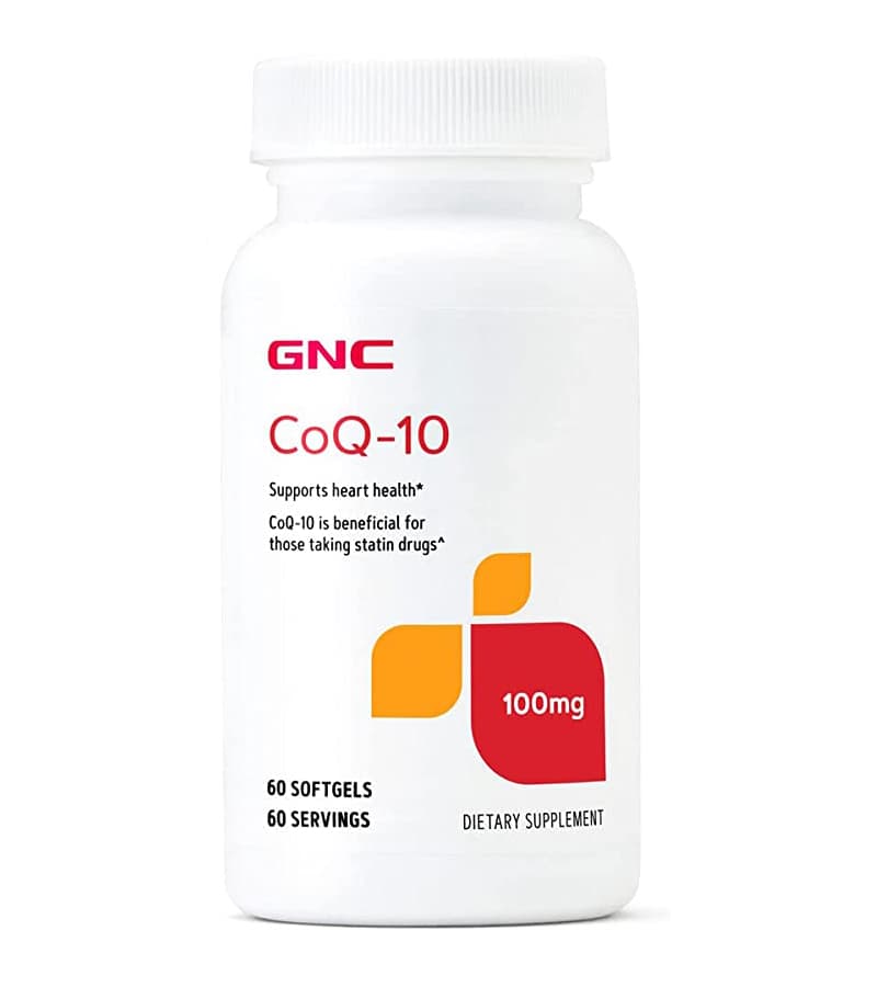 GNC, CoQ-10, 100 мг, 60 мягких таблеток
