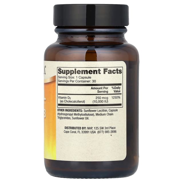 Dr. Mercola, Липосомальный витамин D3, 10 000 МЕ, 30 капсул