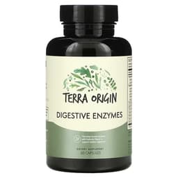 Terra Origin, пищеварительные ферменты, 60 капсул