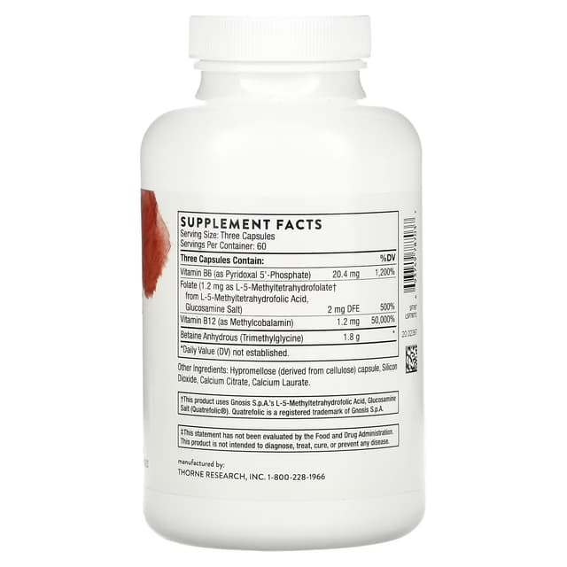 Thorne, Methyl-Guard, 180 капсул