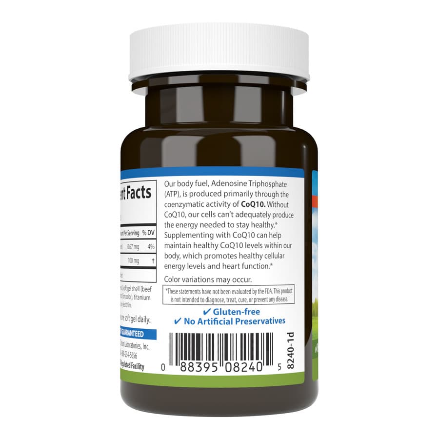 Carlson Labs, CoQ10 100 мг