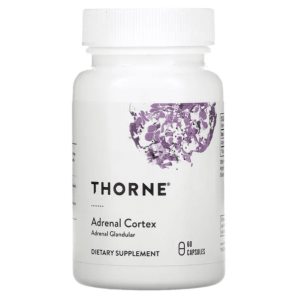 Thorne Research, adrenal cortex кора надпочечников, 60 капсул