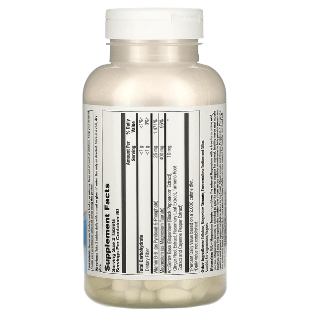 KAL, таурат магния+,400 мг, 180 таблеток