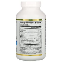California Gold Nutrition, омега-3, рыбий жир премиального качества, 240 капсул из рыбьего желатина