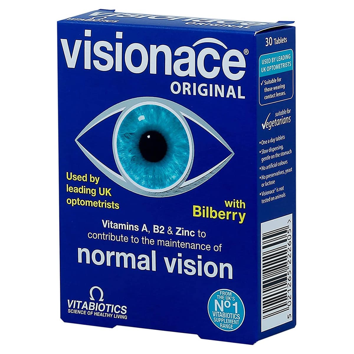 Vitabiotics - VisionCareс 30 таблеток для зрения