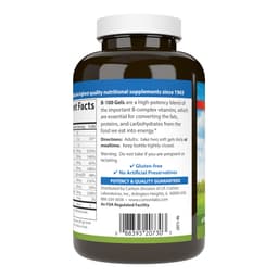 Carlson Labs Витамин B-100, 100 капсул