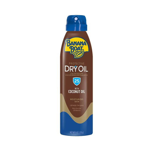 BANANA BOAT DEEP TANNING DRY OIL SPRAY SPF 25 - СУХОЕ МАСЛО-СПРЕЙ ДЛЯ ГЛУБОКОГО ЗАГАРА