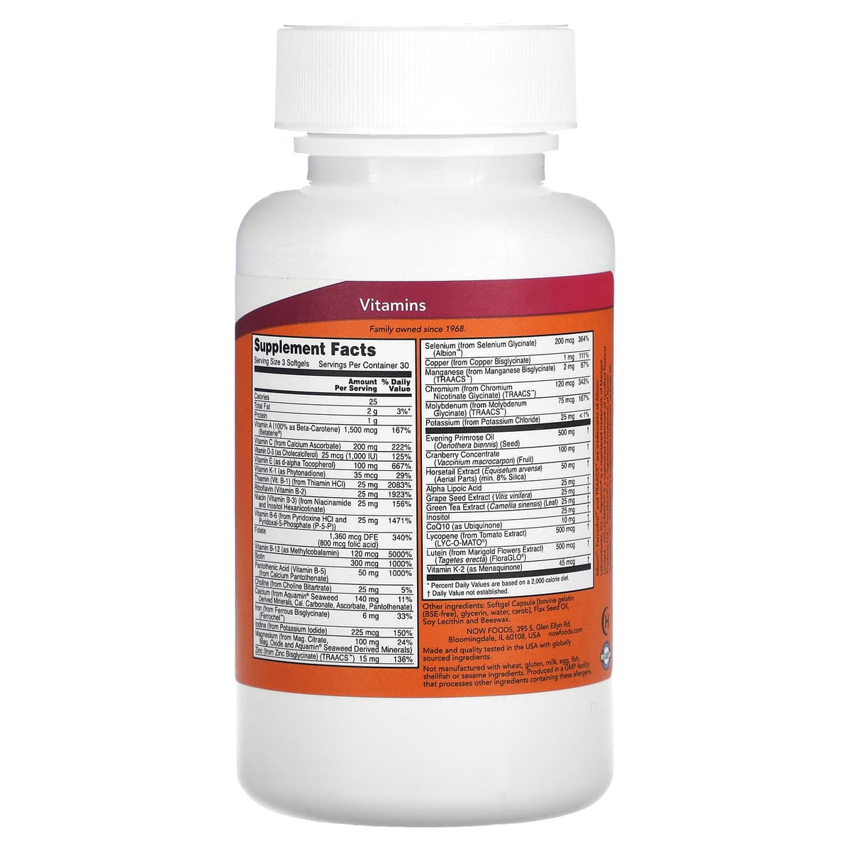 NOW Foods, EVE, превосходные мультивитамины для женщин, 90 таблеток