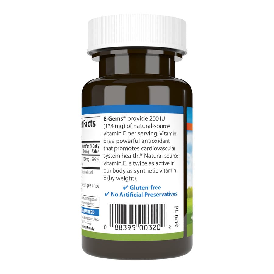 Carlson Labs, E-Gems® 200 МЕ (134 мг)