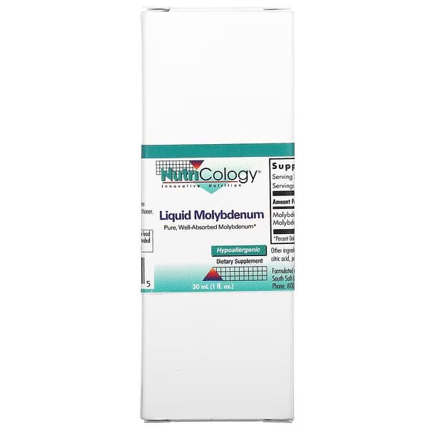 Молибден в жидкой форме, 30 мл