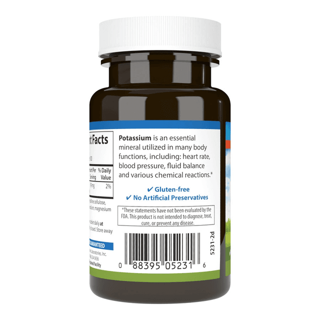 Carlson Labs Калий 99 мг, 100 таблеток